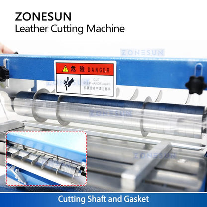 ZONESUN ZS-Q300A Automatic Leather Strip Cutting Machine  ZONESUNPRO