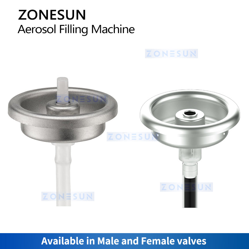 Spray can filling machine