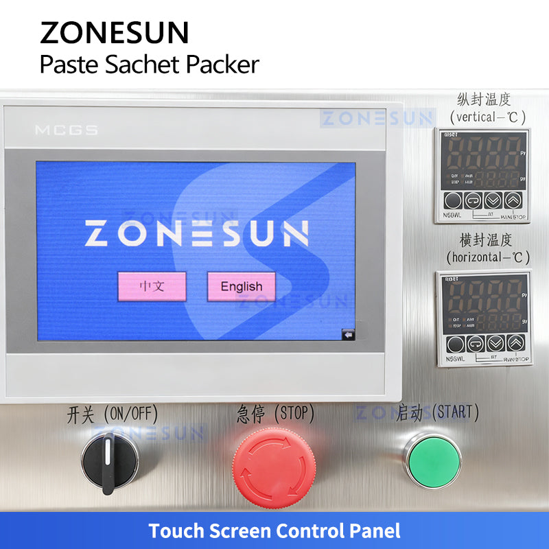 ZONESUN ZS-FS240L Sachet Filling and Sealing Machine