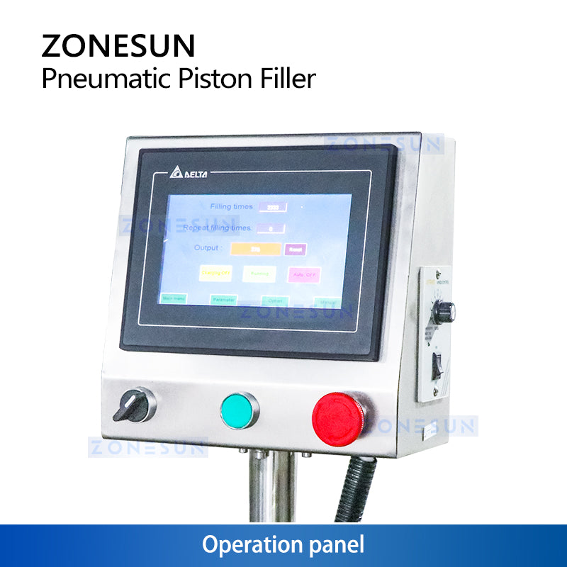 ZONESUN ZS-YT6T-6Y Automatic Pneumatic Liquid Filling Machine