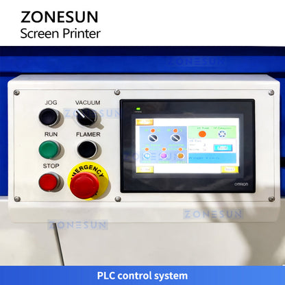ZONESUN Single-Color Screen Printing Machine