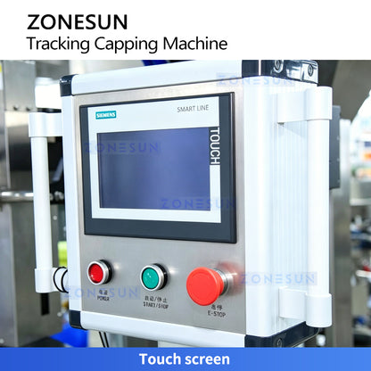 ZONESUN ZS-VTXG3 Automatic Double Head Tracking Capping Machine for Pump Heads, Spray Caps, and Special Closures in Liquid Filling Lines