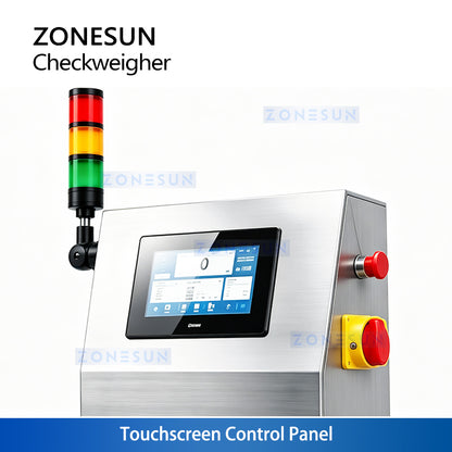 ZONESUN ZS-MD818 Automatic Checkweigher & Metal Detector with Reject System