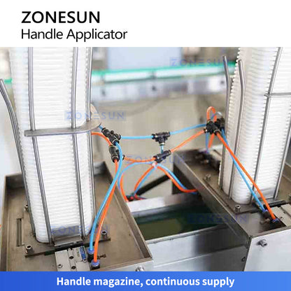 plastic handle application machine