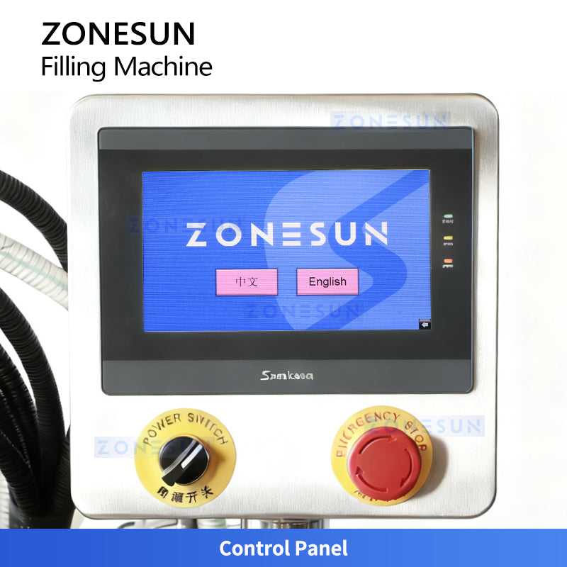ZONESUN Servo Piston Filling Machine