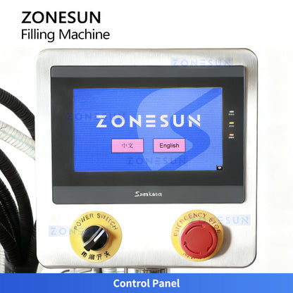 ZONESUN Servo Piston Filling Machine