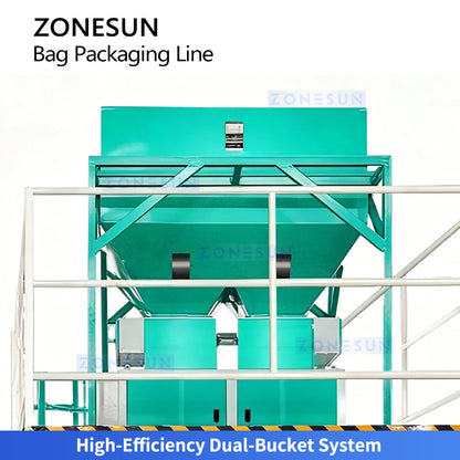 ZONESUN ZS-AG50 Industrial Granules Bagging Machine | Large Bag Filling System