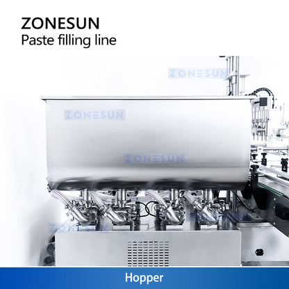 ZONESUN ZS-FAL180D8 Shower Gel & Hand Sanitizer Filling Production Line  ZONESUNPRO