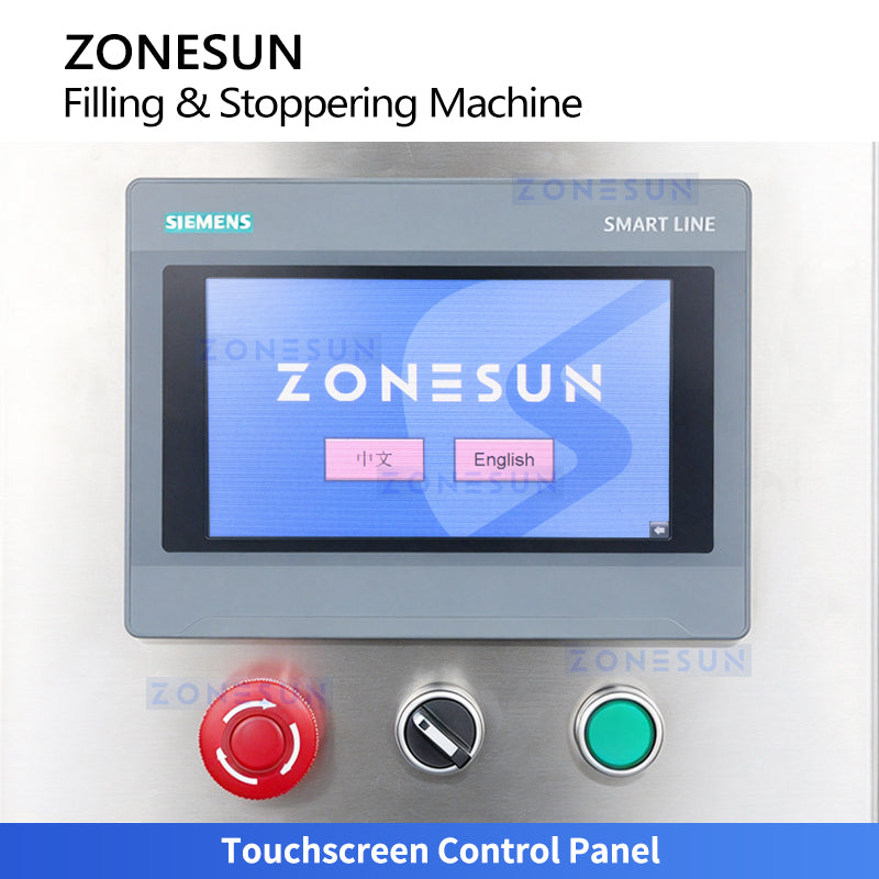 ZONESUN ZS-JJ01S Automatic Cartridge Filling & Stoppering Machine