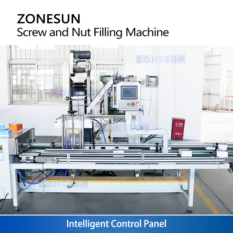 ZONESUN ZS-LSM15 Nut and Bolt Packing Machine Screw Granule Filling Machine