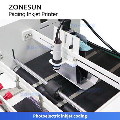 ZONESUN ZS-FYP5 Automatic Paging Coding Machine for Flat Product Barcode Printing System