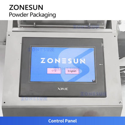 ZONESUN ZS-AFS160 Powder Stick Straw Pouch Machine - Auger Filling & Sealing Monoblock