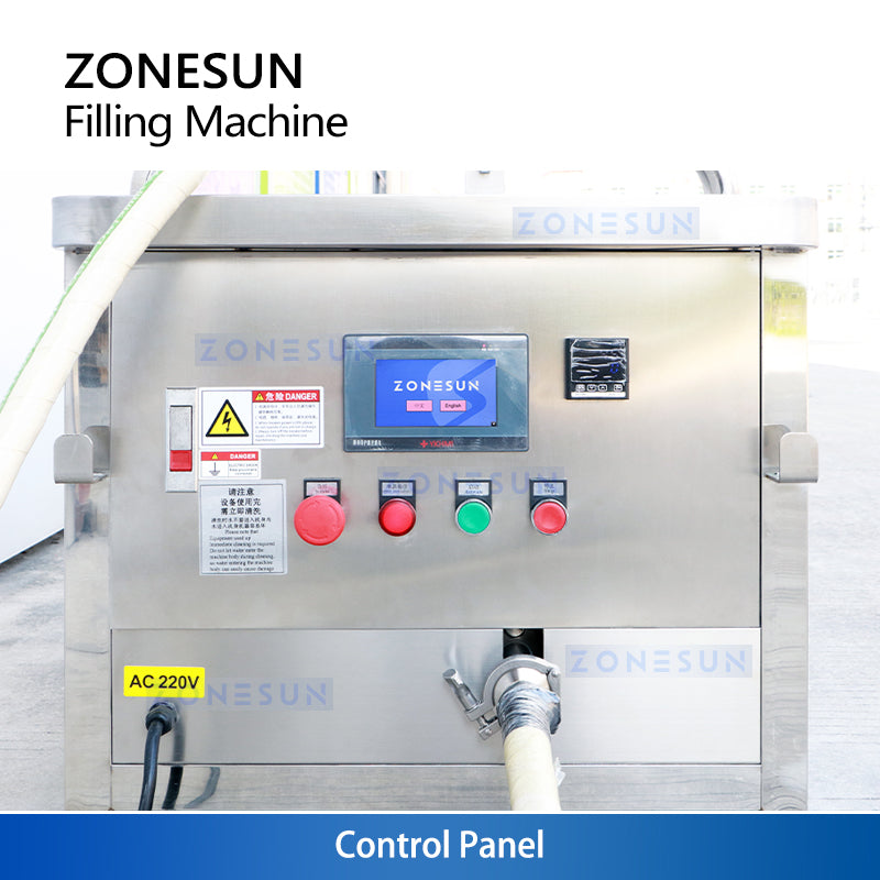 ZONESUN ZS-AZLF1 Liquid Soap Quantitative Filling Machine