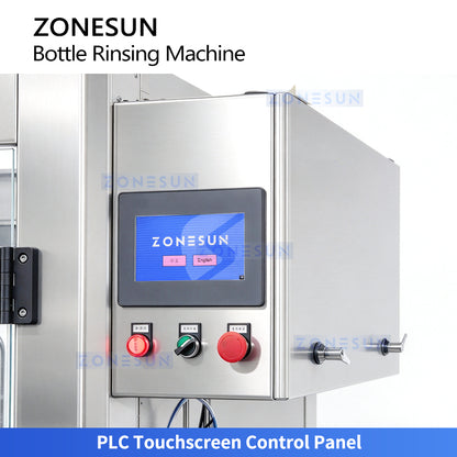 ZONESUN ZS-WB4 Automatic 4-Head Bottle & Jerry Can Rinsing Machine