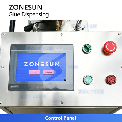 ZONESUN ZS-AGD5 Automatic AB Glue Dispensing Machine Two-Component Epoxy Resin Silicone Mixing Dispensing System