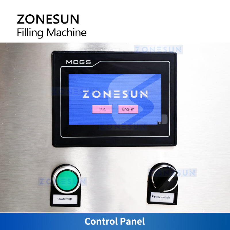 ZONESUN ZS-KL02S Automatic Volumetric Cup Granule Filling Machine Quantitative Filler