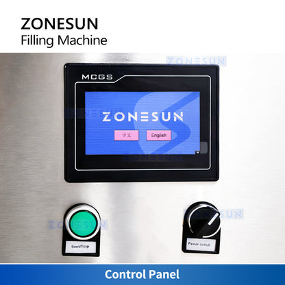 ZONESUN ZS-KL02S Automatic Volumetric Cup Granule Filling Machine Quantitative Filler