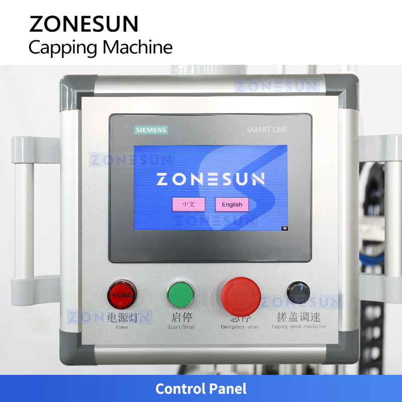 ZONESUN ZS-XG440D2 High Speed Duckbill Pump Spray Cap Capping Machine