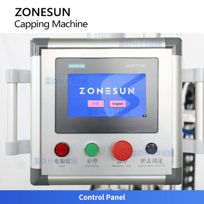 ZONESUN ZS-XG440D2 High Speed Duckbill Pump Spray Cap Capping Machine