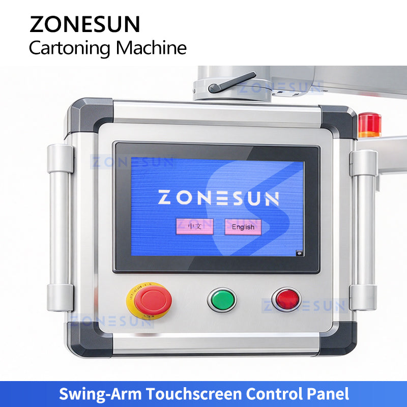 ZONESUN ZS-MSZH30L Automatic Top Load Cartoning Machine
