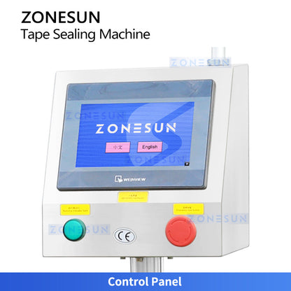 ZONESUN ZS-202F Perfume Tube Box Tape Wrapping and Sealing Machine