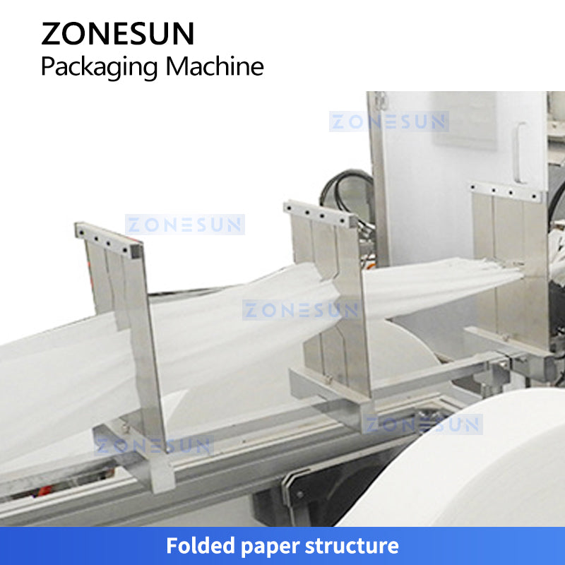 ZONESUN ZS-WZP4 High Speed Disposable Wipes Packing Machine For Single Product