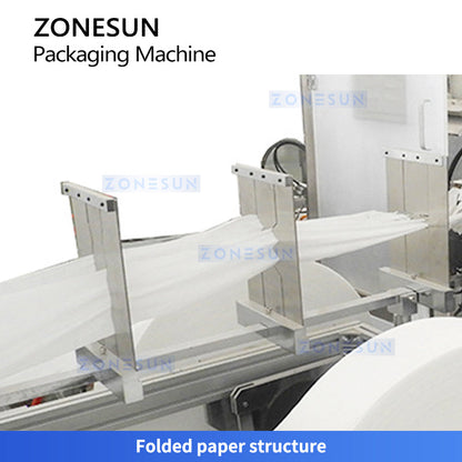 ZONESUN ZS-WZP4 High Speed Disposable Wipes Packing Machine For Single Product