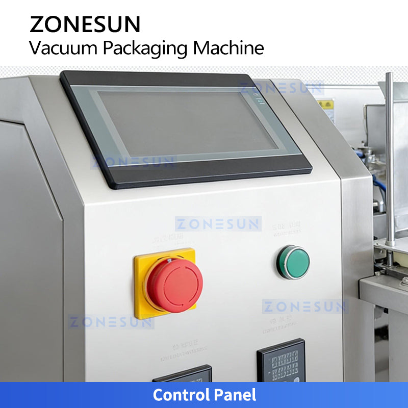 ZONESUN ZS-AFS015 Automatic Three-Chamber Vacuum Pouch Packaging Machine