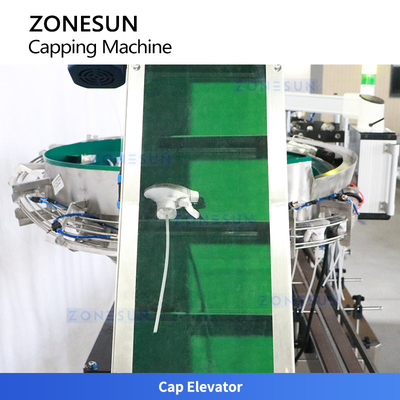 ZONESUN Trigger Sprayer Bottle Capping Machine ZS-XG445A ZONESUN Trigger Sprayer Bottle Capping Machine ZS-XG445A