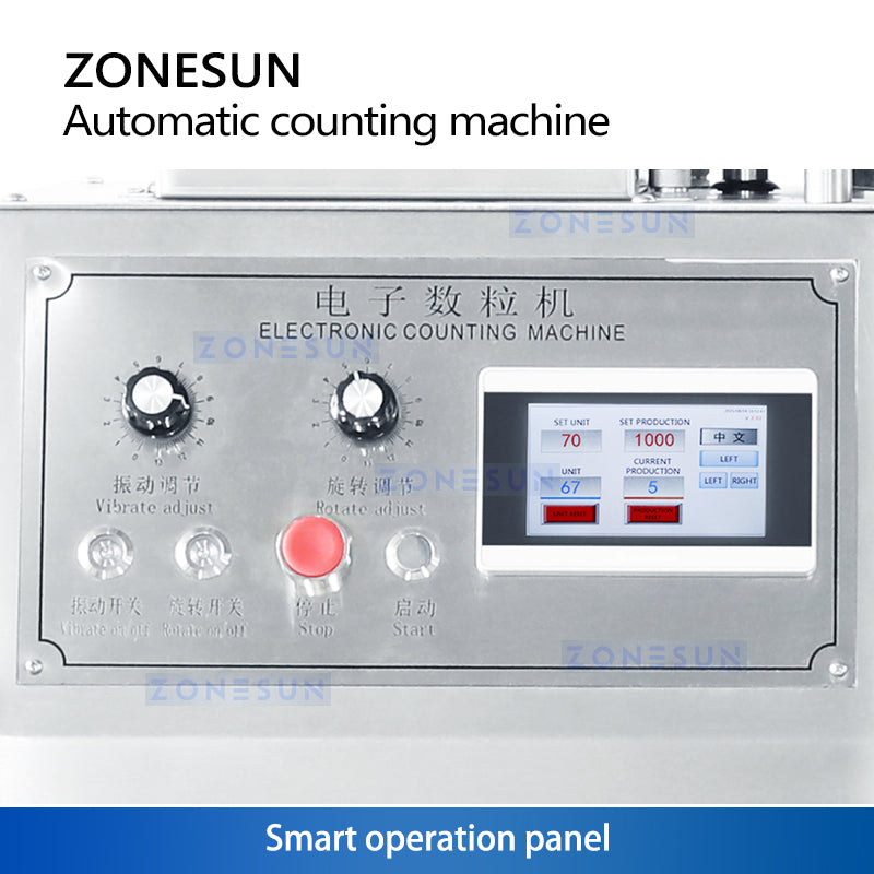 ZONESUN ZS-ASL2 Automatic Candies & Gummy Counter and Filler