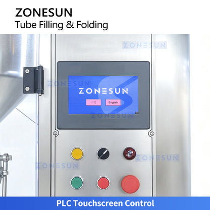 ZONESUN ZS-FS80A Aluminum Tube Multi-Fold Sealing and Coding Machine
