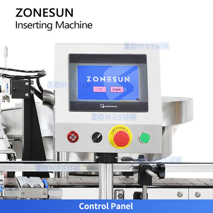 ZONESUN ZS-WIM04 Inner Liner Inserting Machine for Cream Cosmetic  ZONESUNPRO