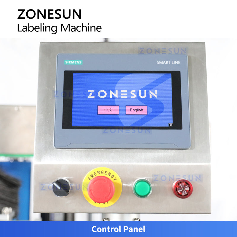 ZONESUN ZS-TB300N Autoamtic Round Square Bottle Sigle/Double Side Labeling Machine