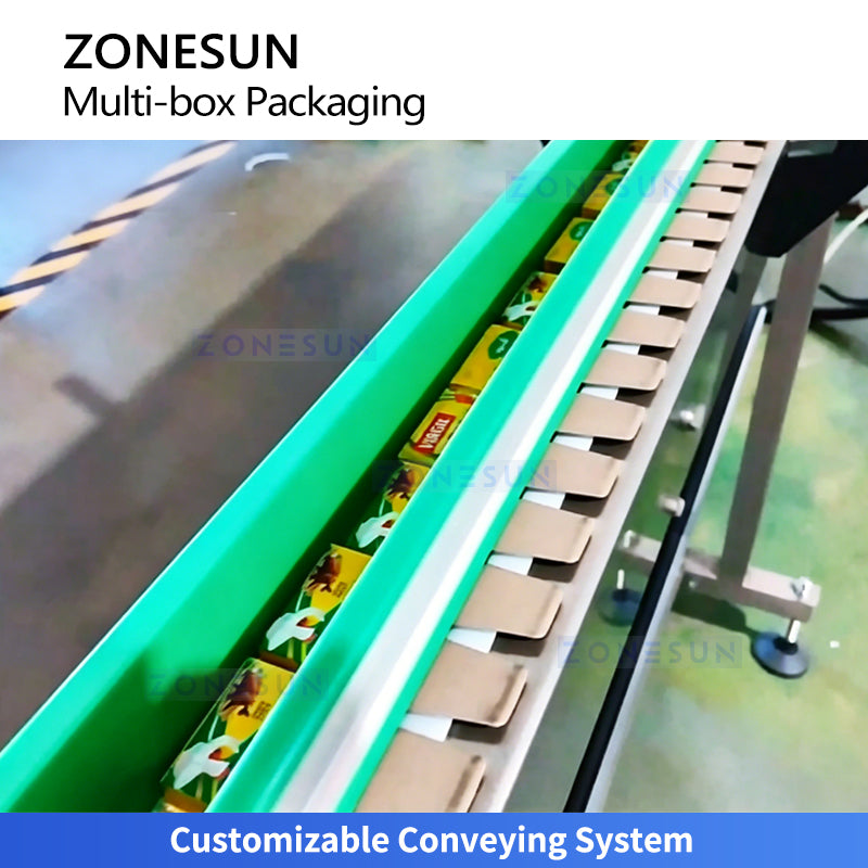 ZONESUN ZS-CSPM7 High-Speed Case Stacking & Carton Packing System  ZONESUNPRO