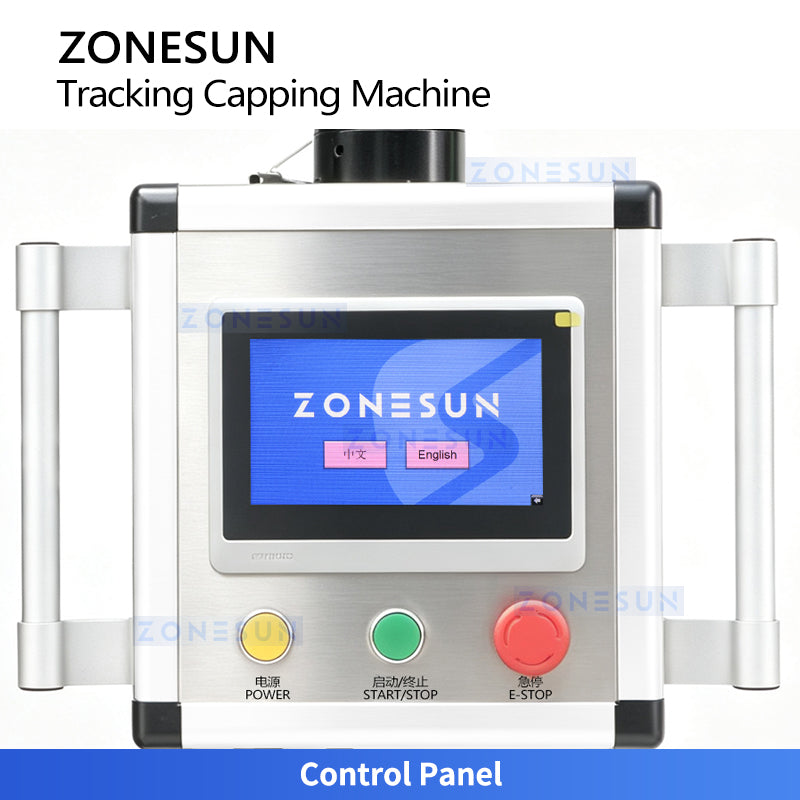 ZONESUN ZS-XG440P Continuous Motion Automatic Bottle Cap Tightening Machine