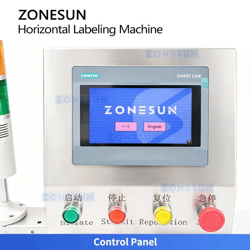 ZONESUN ZS-TBRH200 High-Speed Small Round Bottle Labeling Machine for 10-30mm Containers