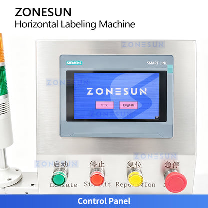 ZONESUN ZS-TBRH200 High-Speed Small Round Bottle Labeling Machine for 10-30mm Containers