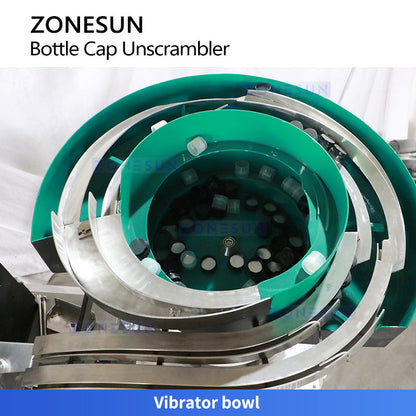 stainless steel cap unscrambler