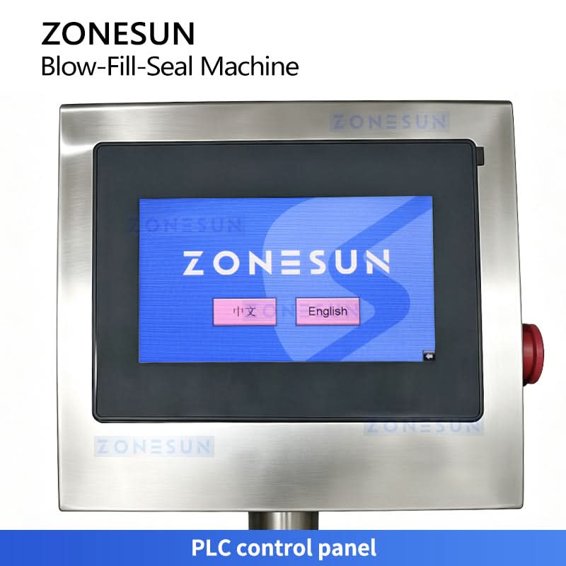ZONESUN ZS-FS25U BFS Plastic Ampoule Filling and Sealing Machine for Pharma Production