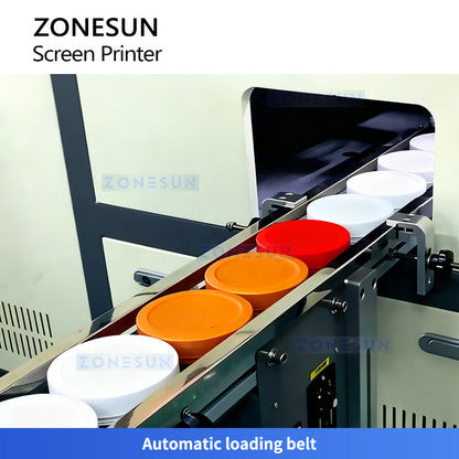 ZONESUN ZS-SWP3 Automatic Screen Printing Machine for Bottles and Tubes