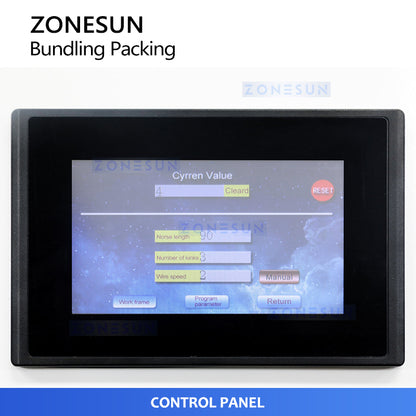 ZONESUN ZS-WTKZ3 Electric Wire Strapping Machine for USB Wire and Power Cord