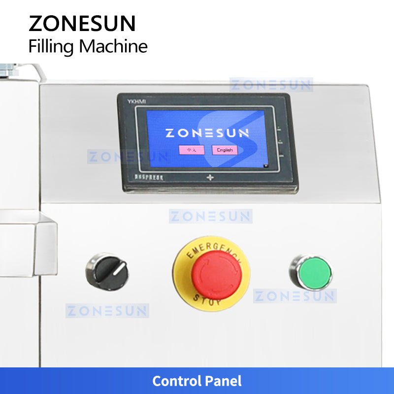 ZONESUN ZS-GTSM1 Semi-automatic Servo Motor Rotor Pump Paste Filling Machine