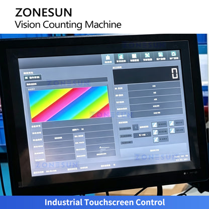 ZONESUN ZS-FSCS06 Automatic Vision Counting & Bagging Machine for Screws and Small Parts
