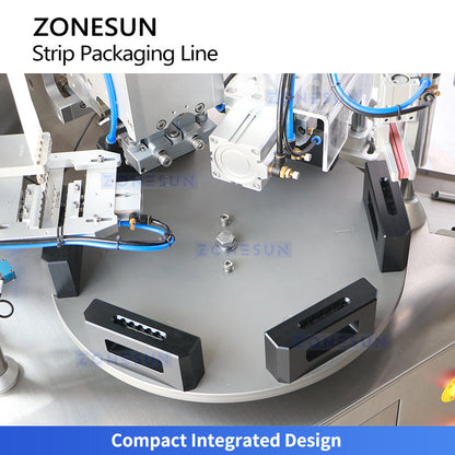 ZONESUN ZS-AFCL13 Automatic Unit Dose Strip Ampoule Filling Sealing and Cutting Machine