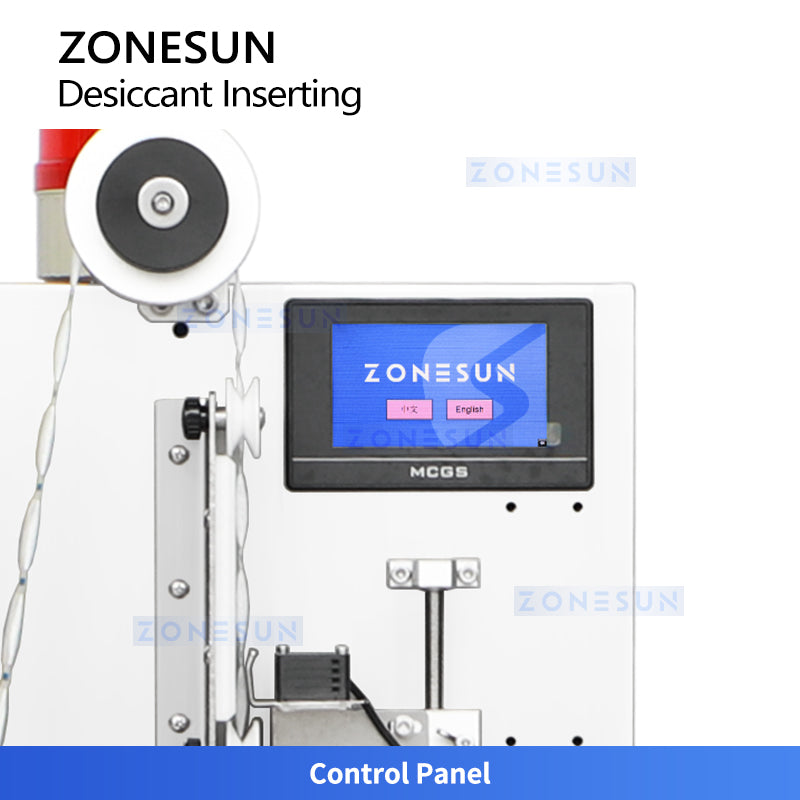ZONESUN Desiccant Oxygen Mix Cutting Food Packaging Equipment ZS-PD1