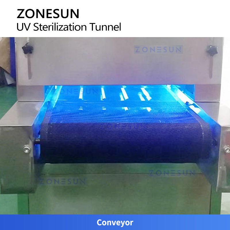 ZONESUN ZS-UVS2 UV Sterilization Tunnel for Food & Industrial Disinfection