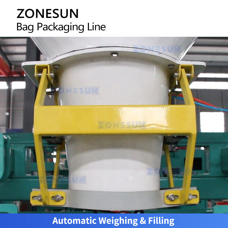 ZONESUN ZS-AG50 Industrial Granules Bagging Machine | Large Bag Filling System