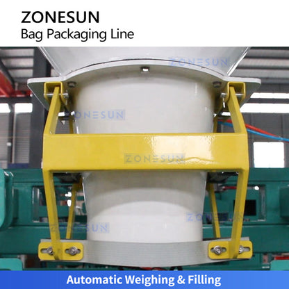 ZONESUN ZS-AG50 Industrial Granules Bagging Machine | Large Bag Filling System