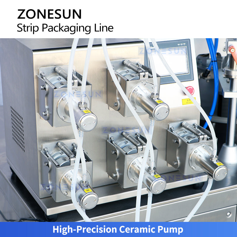 ZONESUN ZS-AFCL13 Automatic Unit Dose Strip Ampoule Filling Sealing and Cutting Machine
