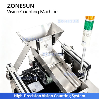 ZONESUN ZS-FSCS05 Automatic Vision Counting Machine for Screws, Fasteners & Small Parts